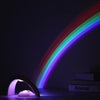 Image of Novelty LED Romantic Sky Rainbow Colorful Projection Night Light Shopping