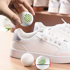 Shoe Deodorant Balls, Shoe Deodorizer, Shoe Balls Odor Eliminator, Shoe Odor Refreshing Balls Car Air Freshener Deodorizer Ball For Shoes Gym Bags Closet Locker Luggage Cabinet Shopping