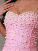 Image of Sleeveless Beaded Long Bandage One-piece Dress Women Shopping