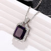 Image of European And American Entry Lux Fashion Colored Gems Necklace Shopping