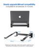 Image of Laptop Stand Aluminium Portable Removable Laptop Rise Ventilated Detachable Ergonomic Laptop Holder Shopping