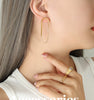 Image of European And American Ins Style Chain U-shaped Ear Studs Shopping