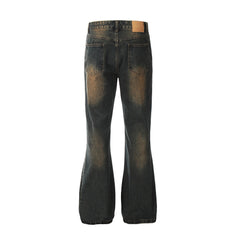 Fashion Horn Denim Trousers Men