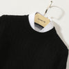 Image of Round neck sweater with extra thickness Shopping