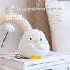 Image of Cute Duck LED Night Lamp Cartoon Silicone USB Rechargeable Sleeping Light Touch Sensor Timing Bedroom Bedside Lamp For Kid Gift Home Decor Shopping