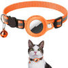 Image of Reflective Collar Waterproof Holder Case For Airtag Air Tag Airtags Protective Cover Cat Dog Kitten Puppy Nylon Collar Shopping