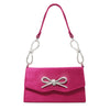 Image of Shiny Bow Rhinestone Women Bag High-grade French Style Shopping