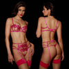 Image of Sexy Thong Flower Embroidery Sexy Lingerie Shopping