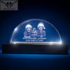 Image of crystal  photo custom  laser engraving crystal sphere Shopping