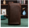 Image of Leather Hand-held Plus-sized Capacity Hand-held Mobile Phone Wallet Shopping