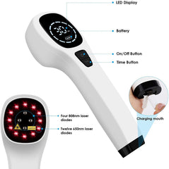 Hand-Held Red Light Therapy Device