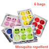 Image of Summer Smile Mosquito Sticker Cartoon Mosquito Repellent Mosquito Repellent Mosquito Sticker 6 Pieces Of Random Color Shopping