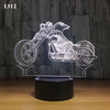 Image of Motorcycle led desk lamp Shopping