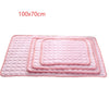 Image of Pet Dog Cat Ice Silk Cold Nest Pad For Cooling In Summer Shopping