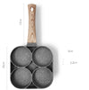 Image of Four Hole Omelette Pan, Non-stick Pan Shopping