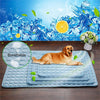 Image of Pet Dog Cat Ice Silk Cold Nest Pad For Cooling In Summer Shopping