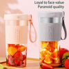 Image of Mini USB Rechargeable Portable Blender Electric Fruit Juicer Kitchen Smoothie Maker Lightweight Sports Bottle Multifunction Blender Shopping