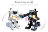 Image of RC Robot 777-615 Battle 2.4G Mini Smart Robots Battle Toy For Boys Sense Remote Control Simulation Sound Light Body Toys Shopping