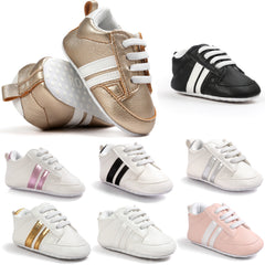 Baby Boy Girl Moccasins Shoes Infant PU Leather Non-slip Soft Newborn Sneakers Shopping