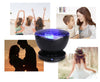 Image of Ocean Wave Projector LED Night Light Remote Control TF Cards Music Player Speaker Aurora Projection Shopping