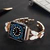 Image of Suitable For Resin Diamond Butterfly Watch Band Shopping