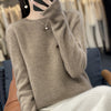 Image of Women's Knitted Loose Cashmere Sweater Shopping