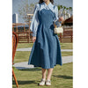 Image of Two-piece Preppy Long-sleeved Shirt Suspender Skirt Shopping