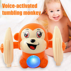 Baby Toys Electric Tumbling Monkey Light Music Puzzle Sound Tipping Monkey Kids Toys Early Educational Toys For Children Gifts Shopping