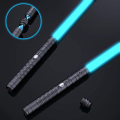 2Pack Lightsaber, 2-in-1 Dueling Lightsaber With 7 Colors Changeable With Force Sound, Aluminum Alloy Hilt, 2 FX Rechargeable Light Saber For Kids And Adults Shopping