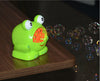 Image of New Cute Cartoon Animals Shape Creative Frog Automatic Bubble Machine Gun Shopping