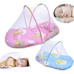 Portable Foldable Baby Kids Infant Bed Dot Zipper Mosquito Net Tent Sleeping Cushion Shopping