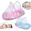 Image of Portable Foldable Baby Kids Infant Bed Dot Zipper Mosquito Net Tent Sleeping Cushion Shopping