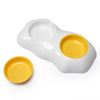 Image of Egg-shaped Pet Bowl Drinking Water Single Bowl Double Bowl Dog Bowls Cute Pet Feeding Bowl Egg Yolk Shaped Food And Water Elevated Bowl Feeder Shopping