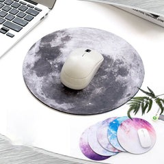 Space Round Mouse Pad PC Gaming Non Slip Mice Mat For Laptop Notebook Computer Gaming Mouse Pad Shopping111