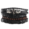 Image of Men's Punk Woven Leather Bracelet Shopping