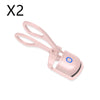 Image of Heated Eyelash Curler Electric Temperature Control Mini Eyelash Curler Electric Portable Charging Shopping