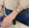 Image of Retro Small Golden Watch Steel Belt Women's Middle Ancient Shopping