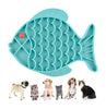 Image of Silicone Lick Mat For Pet Dogs Slow Food Plate Rice Bowl For Small Medium Dog Anti Gulping Choking Feeder Puppy Treat Dispenser Shopping