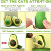 Image of Cute Avocado Catnip Toys Cat Teeth Cleaning Toy Cat Supplies Catnip Mini Cat Treat Toys Interactive Pet Toys Pet Products Pet Avocado Ball Cute Funny Mint Cleaning Teeth Toy For Cat Supplies Shopping