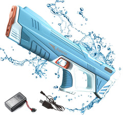 Summer Full Automatic Electric Water Gun Toy Induction Water Absorbing High-Tech Burst Water Gun Beach Outdoor Water Fight Toys