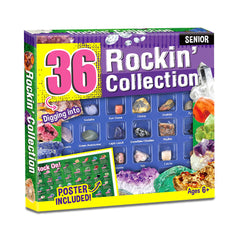 Rock For Kids 36 Pcs Rocks With Learning Guide, Gemstones  Crystals Kit Mineral Education Set Geology Science Toys Educational Gifts For Boys Girls Age  Above 6 Year Old Shopping