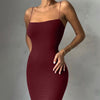 Image of New Women's Sling Temperament Long Fashion Slim Dress Shopping