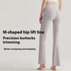 Image of Micro La Yoga Pants With High Waist External Wear And Hip Lift Shopping