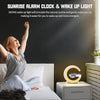 Image of New Intelligent G Shaped LED Lamp Bluetooth Speake Wireless Charger Atmosphere Lamp App Control For Bedroom Home Decor Shopping