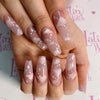 Image of Wearing Nails Finished Soft Nails False Nails Shopping111