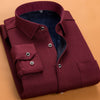 Image of Autumn And Winter Thickened Fleece Warm Shirt Men Shopping