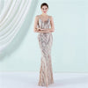 Image of Women's Long Sequin Party Evening Dress Shopping