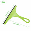 Image of 3X Glass Window Wiper Cleaner Squeegee Shower Screen Mirror Home Car Blade Brush Simple Green Car Glass Window Cleaner Wiper Cleaner Household Cleaning Brush Window Cleaning Tools Shopping