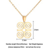 Image of Women's Gold Stainless Steel Necklace Shopping