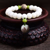 Image of White Jade Bodhi Bracelet For Men And Women Shopping